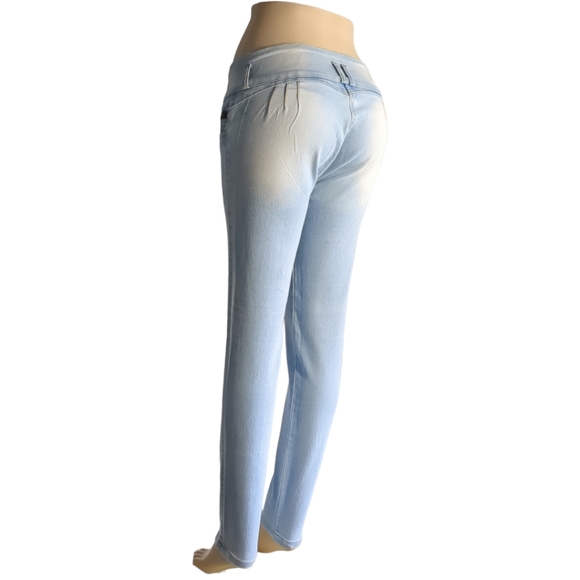 *NEW* - Colombian Authentic Skinny Butt Lifter Jeans, Size 16 - Picture 6 of 16
